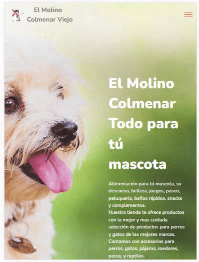 Diseño tienda de animales